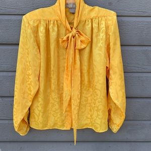 Evan Picone Vintage Long Sleeve Blouse Sz 8